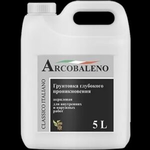 Arcobaleno грунтовка глубокого проникновения (5 л) купить в Актау