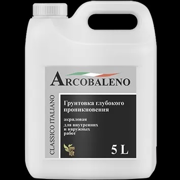 Arcobaleno грунтовка глубокого проникновения (5 л)