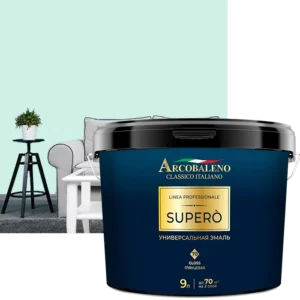 Superò 70 Gloss универсальная глянцевая эмаль (0,9 кг) купить в Актау